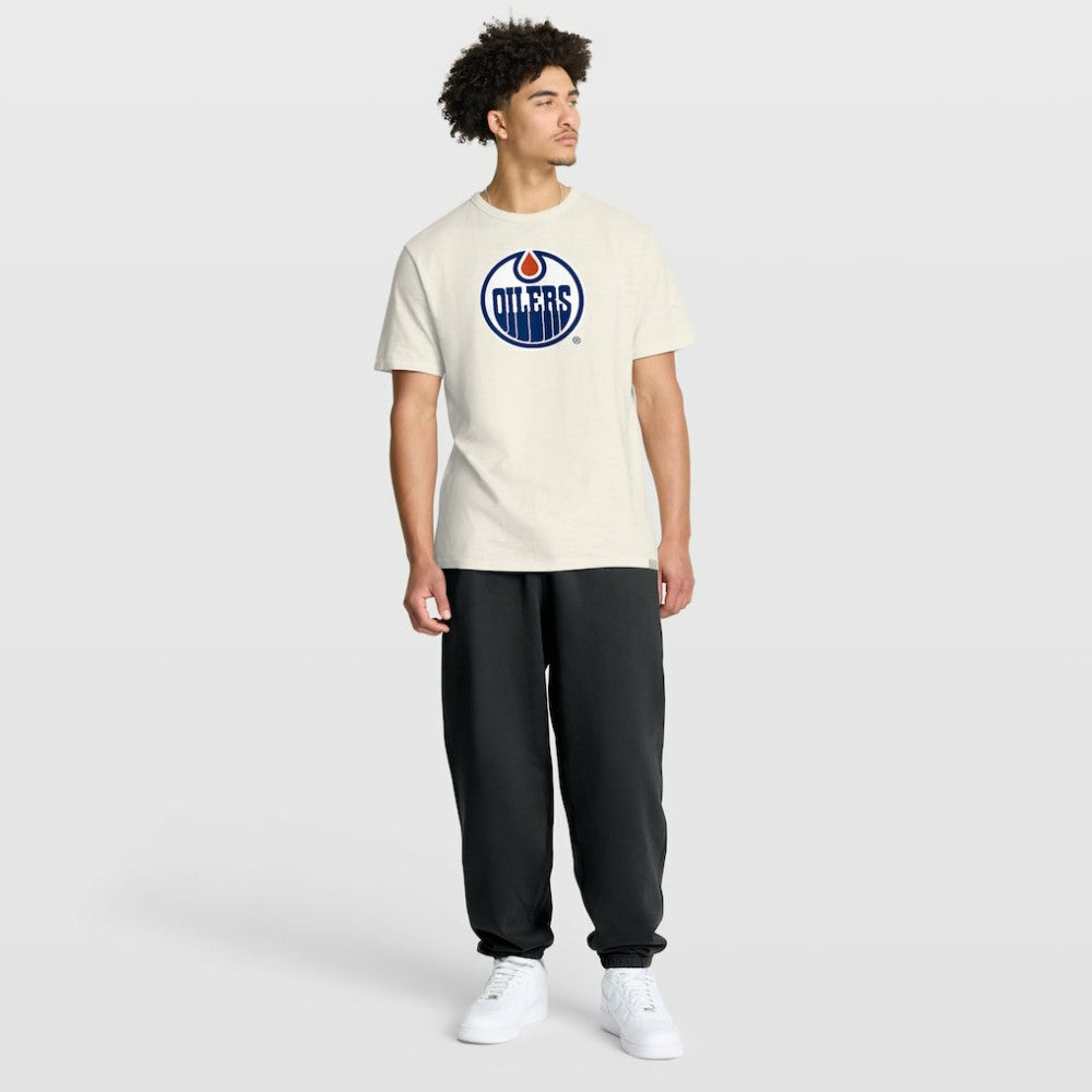 Edmonton Oilers Fanatics Stadium Slub T-Shirt - Cream | US 203024626