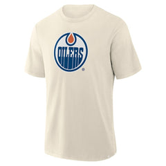 Edmonton Oilers Fanatics Stadium Slub T-Shirt - Cream | US 203024626