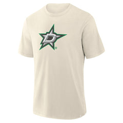 Dallas Stars Fanatics Stadium Slub T-Shirt - Cream | US 203024633