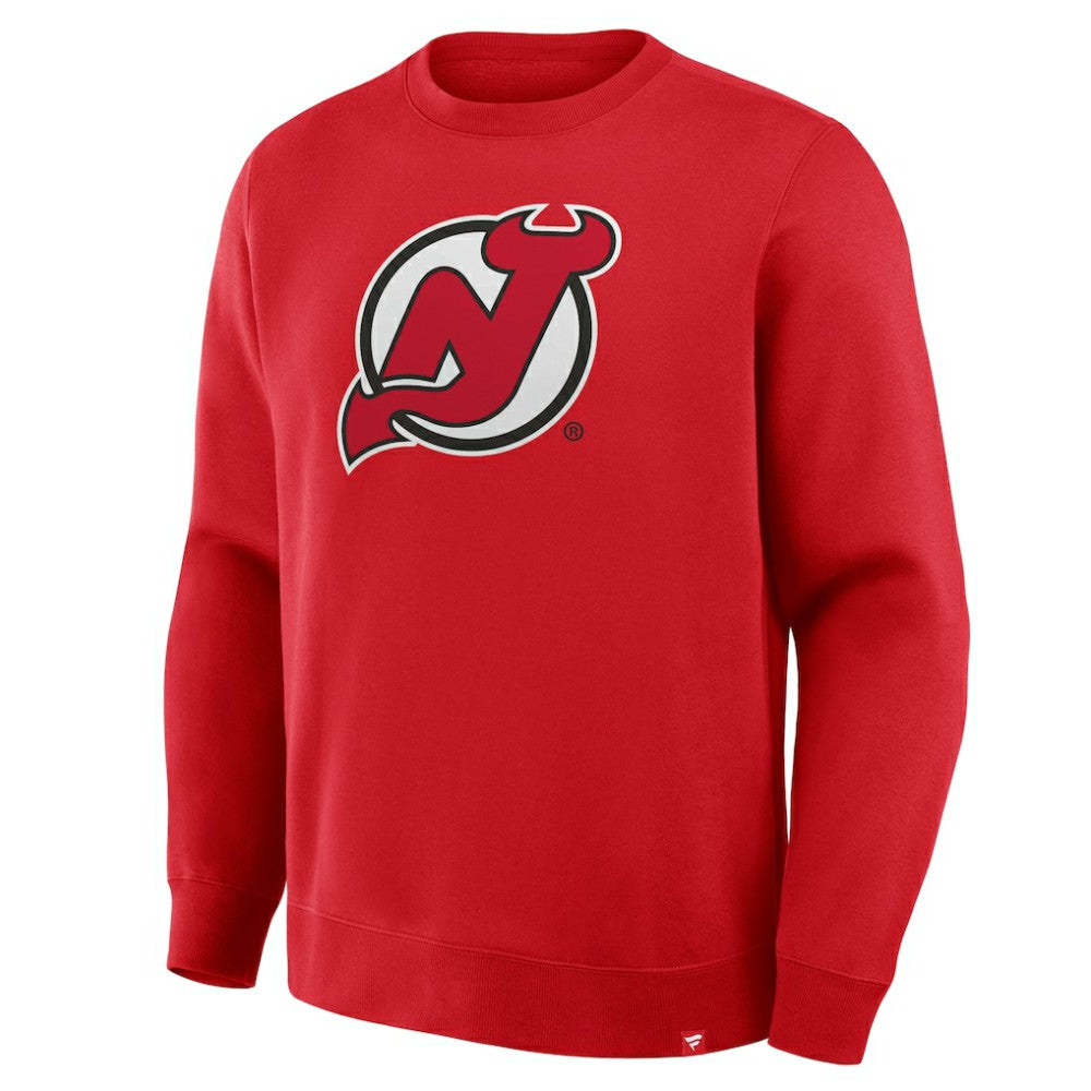 New Jersey Devils Fanatics Essential Legacy Sweatshirt - Red | US 203026391