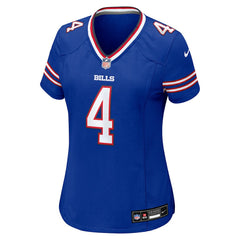 James Cook III Buffalo Bills Women's Team Game Jersey - Royal Jerseys