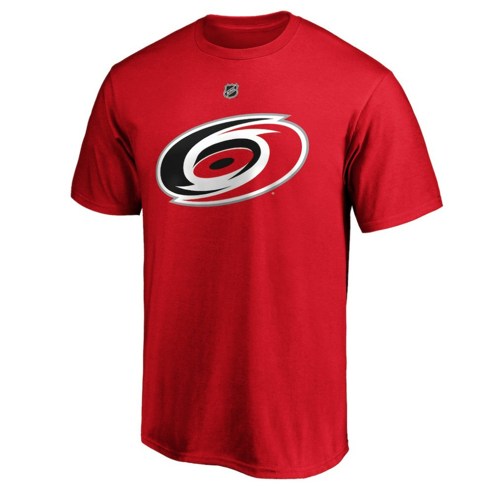 Andrei Svechnikov Carolina Hurricanes Fanatics Authentic Stack Name & Number T-Shirt - Red | US 203035129
