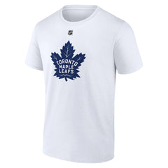 Auston Matthews Toronto Maple Leafs Fanatics Authentic Stack Name & Number T-Shirt - White | US 203035134