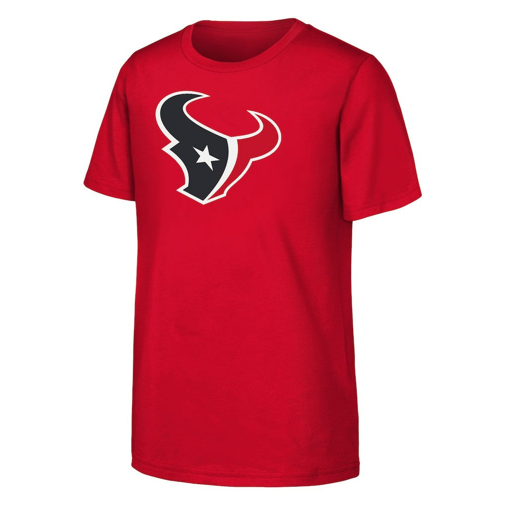 Houston Texans Outerstuff Youth Primary Logo T-Shirt - Red T-shirts
