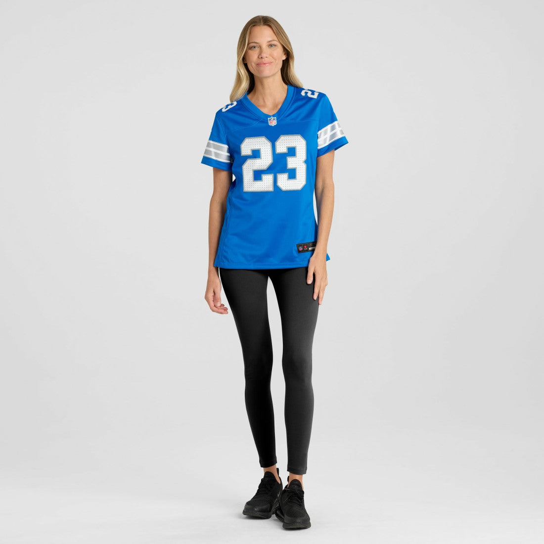 Rock Ya-Sin Detroit Lions Women's Team Game Jersey - Blue Jerseys