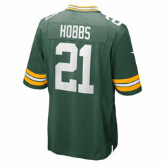 Nate Hobbs Green Bay Packers Team Game Jersey - Green Jerseys