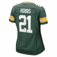 Nate Hobbs Green Bay Packers Women's Team Game Jersey - Green Jerseys