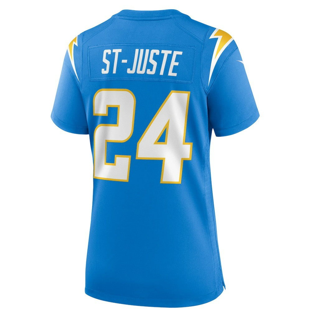 Benjamin St-Juste Los Angeles Chargers Women's Team Game Jersey - Powder Blue Jerseys