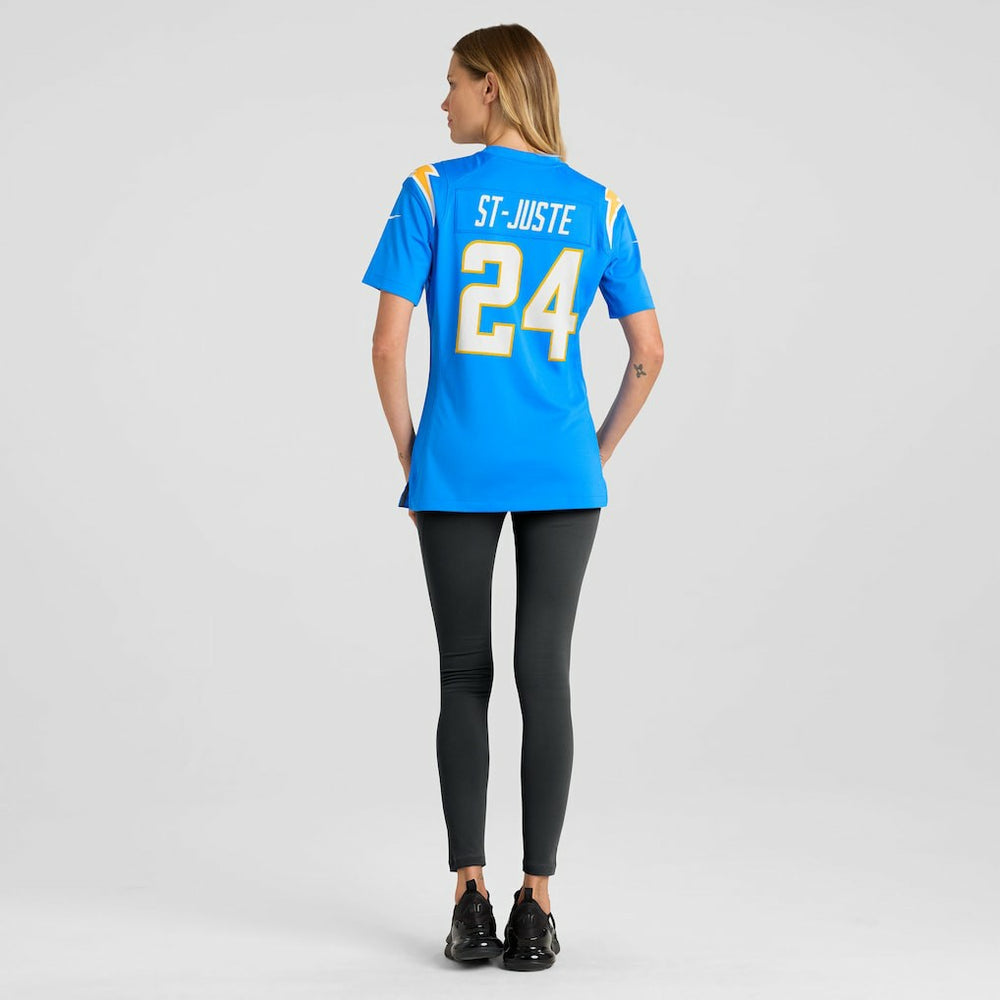 Benjamin St-Juste Los Angeles Chargers Women's Team Game Jersey - Powder Blue Jerseys