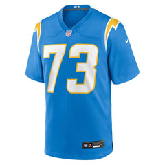 Mekhi Becton Los Angeles Chargers Team Game Jersey - Powder Blue Jerseys