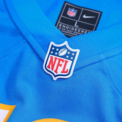 Mekhi Becton Los Angeles Chargers Team Game Jersey - Powder Blue Jerseys