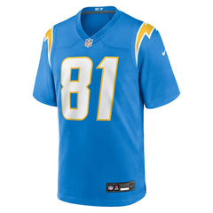 Mike Williams Los Angeles Chargers Team Game Jersey - Powder Blue Jerseys