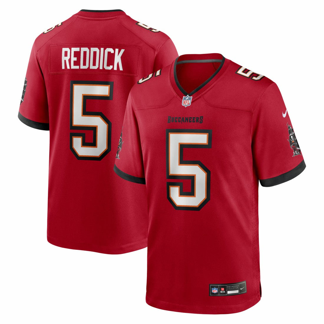 Haason Reddick Tampa Bay Buccaneers Team Game Jersey - Red Jerseys