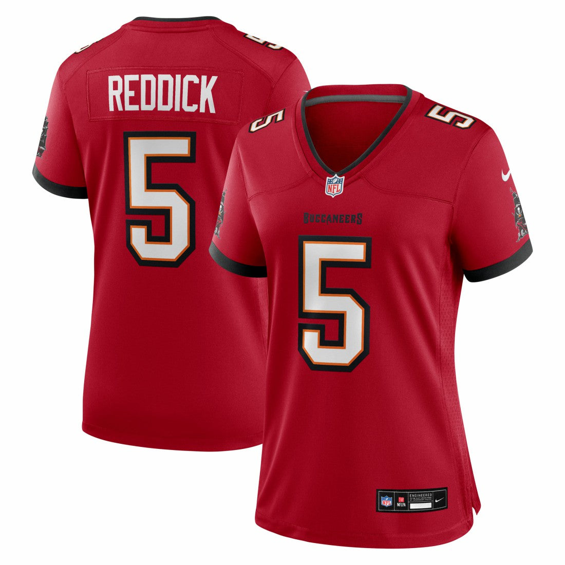 Haason Reddick Tampa Bay Buccaneers Women's Team Game Jersey - Red Jerseys