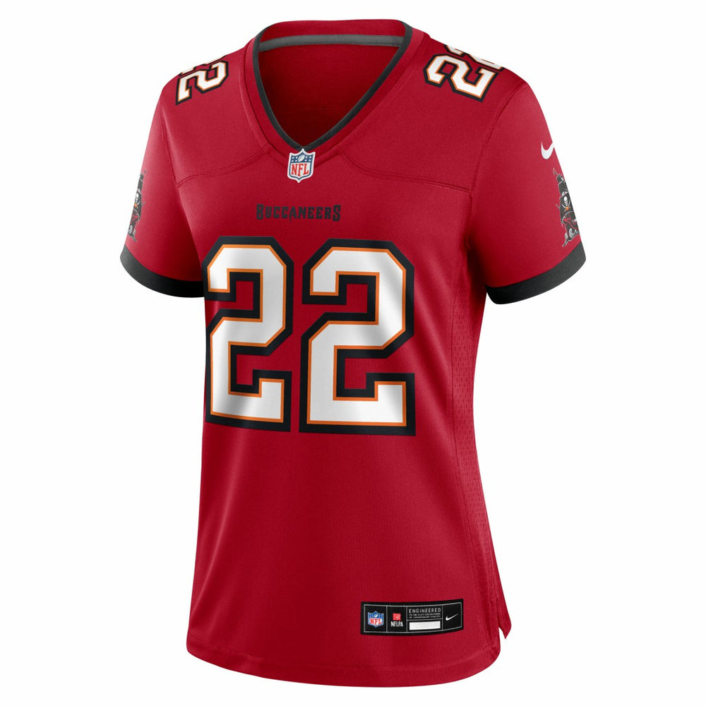 Kindle Vildor Tampa Bay Buccaneers Women's Team Game Jersey - Red Jerseys