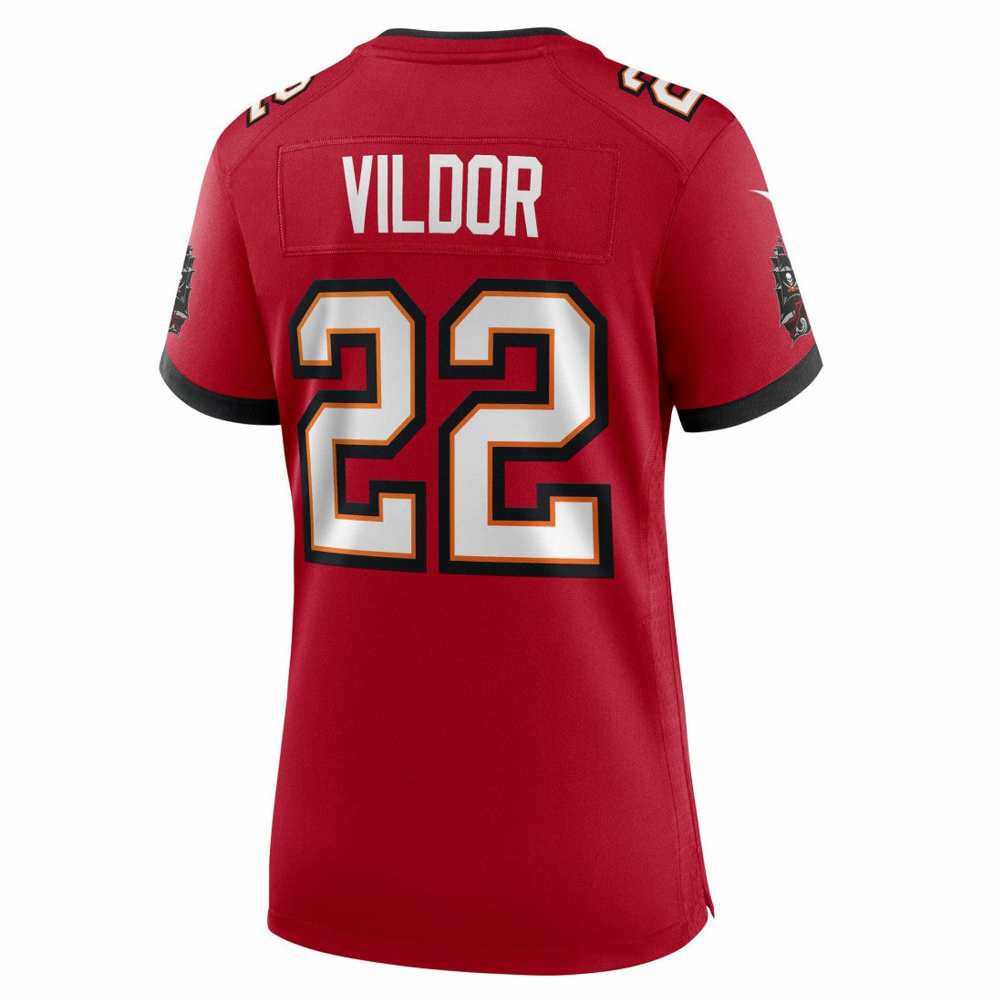 Kindle Vildor Tampa Bay Buccaneers Women's Team Game Jersey - Red Jerseys