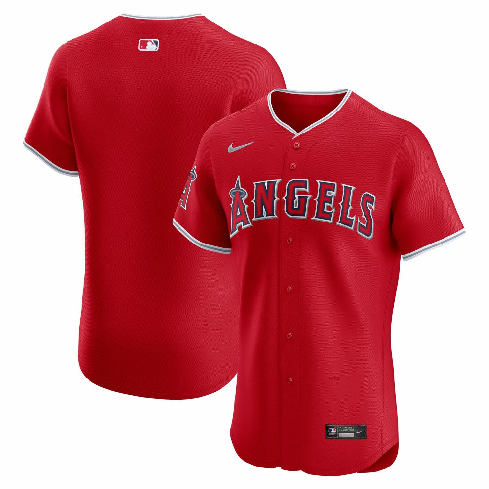 Los Angeles Angels Nike Alternate Elite Jersey - Red Jerseys