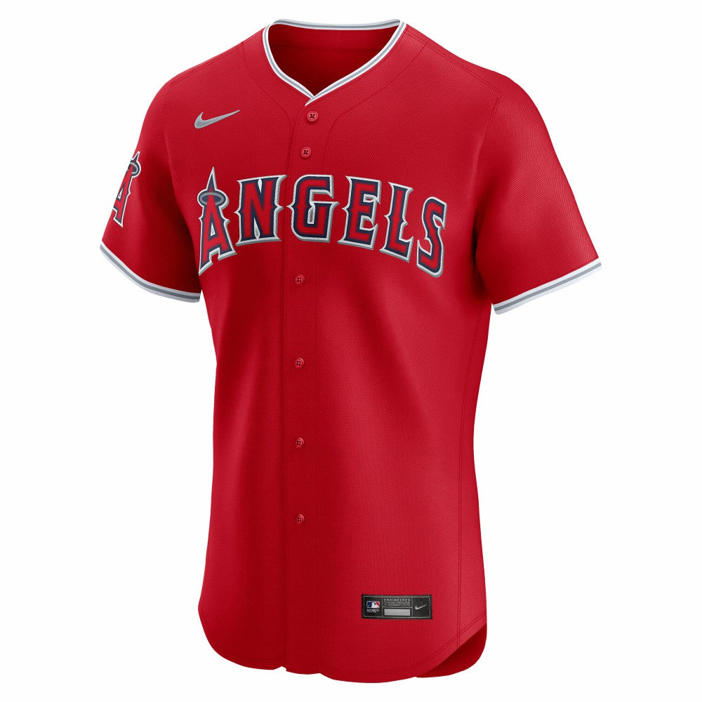 Los Angeles Angels Nike Alternate Elite Jersey - Red Jerseys