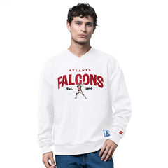 Atlanta Falcons Starter 1966 Throwback Collection Sweatshirt - White Sweatshirts