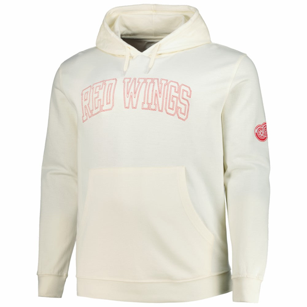 Detroit Red Wings Fanatics Big &Tall Stitch Hoodie - Cream | US 203042791