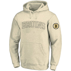 Boston Bruins Fanatics Big &Tall Stitch Hoodie - Cream | US 203042792