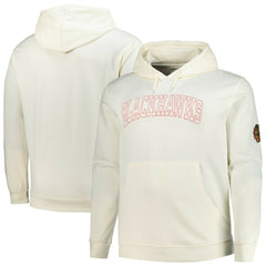 Chicago Blackhawks Fanatics Big &Tall Stitch Hoodie - Cream | US 203042793