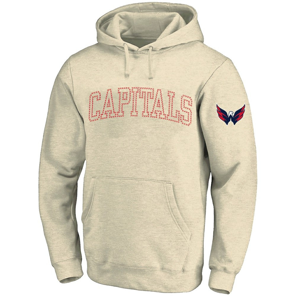 Washington Capitals Fanatics Big &Tall Stitch Hoodie - Cream | US 203042794