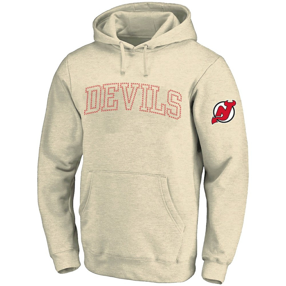 New Jersey Devils Fanatics Big &Tall Stitch Hoodie - Cream | US 203042795