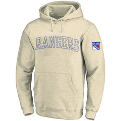 New York Rangers Fanatics Big &Tall Stitch Hoodie - Cream | US 203042796