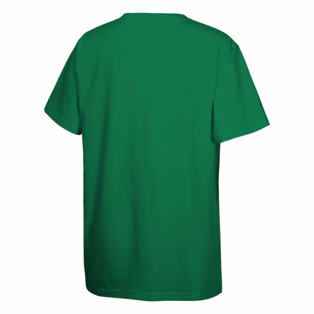 Boston Celtics Youth 2025 NBA Playoffs Retro Monumental T-Shirt Kelly Green - Mitchell & Ness