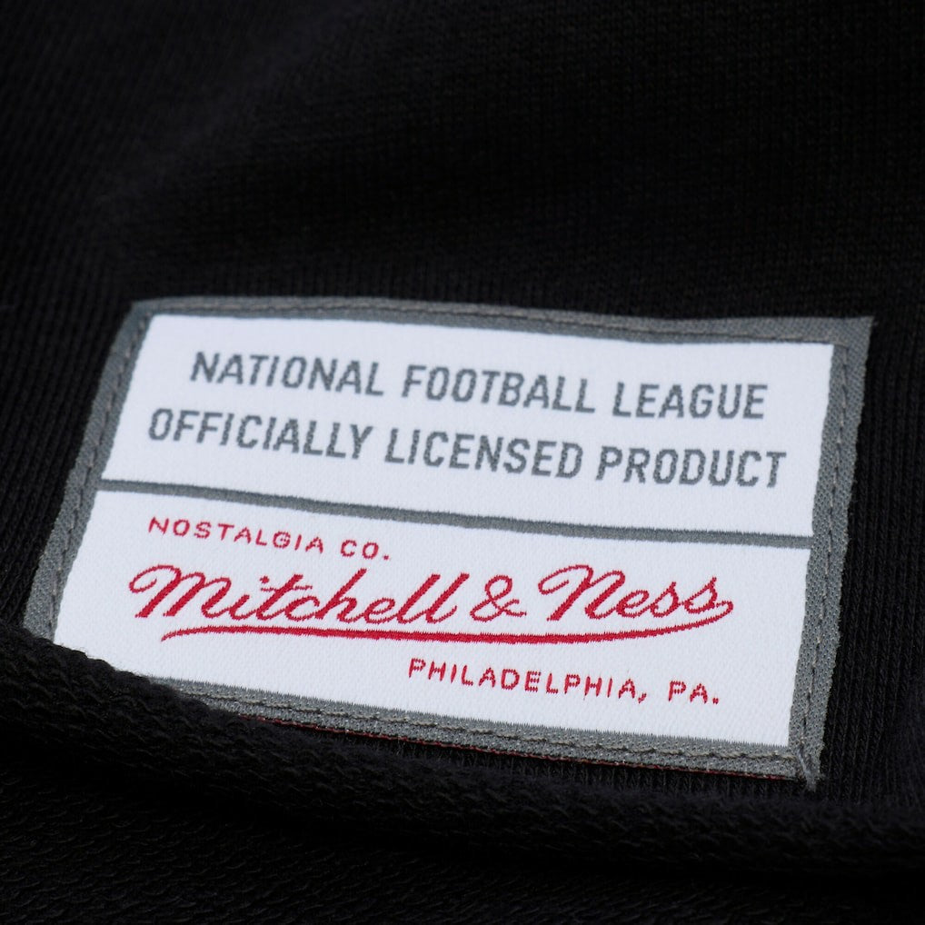 Baltimore Ravens Women's Cropped Long Sleeve Rugby Polo - Black