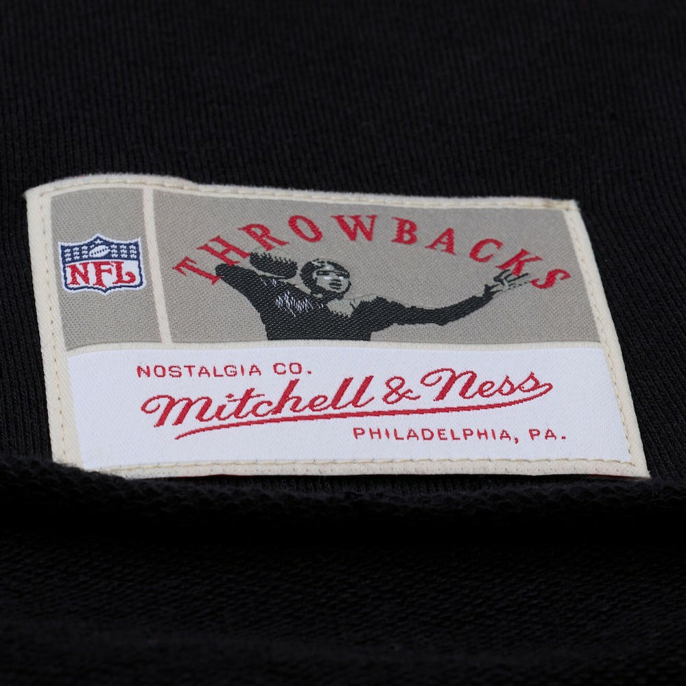 San Francisco 49ers Women's Cropped Long Sleeve Rugby Polo - Black