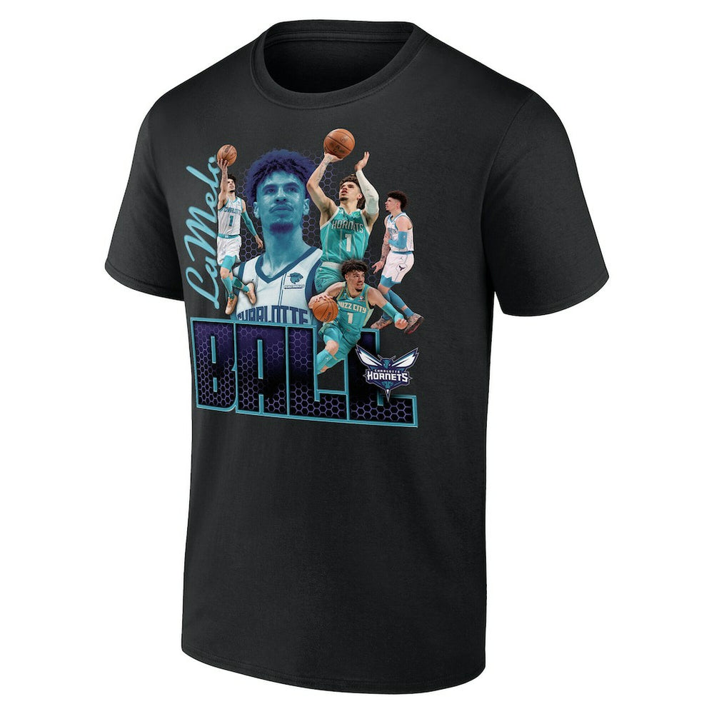 LaMelo Ball Charlotte Hornets Notorious 3.0 Player T-Shirt Black