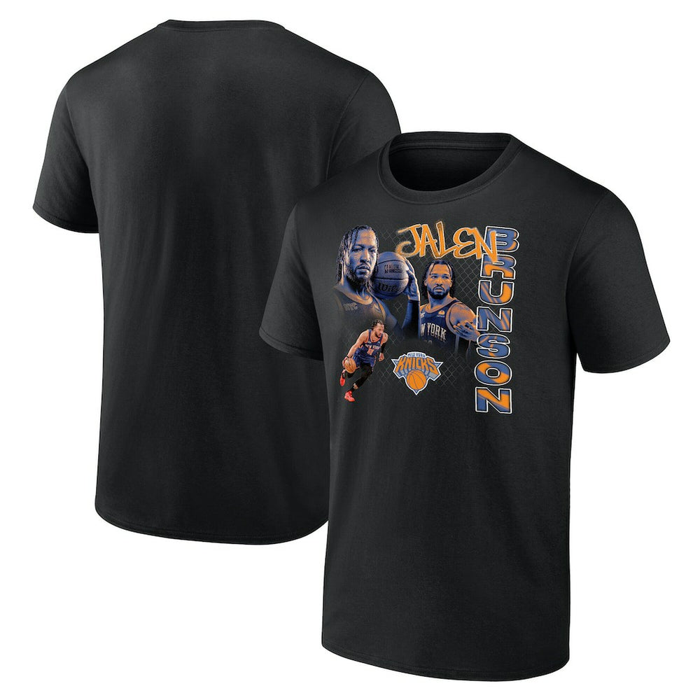Jalen Brunson New York Knicks Notorious 3.0 Player T-Shirt Black