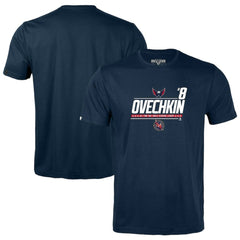 Alexander Ovechkin Washington Capitals Levelwear Youth NHL All-Time Leading Goal Scorer Milestone Name & Number Little Richmond T-Shirt - Navy | US 203056625