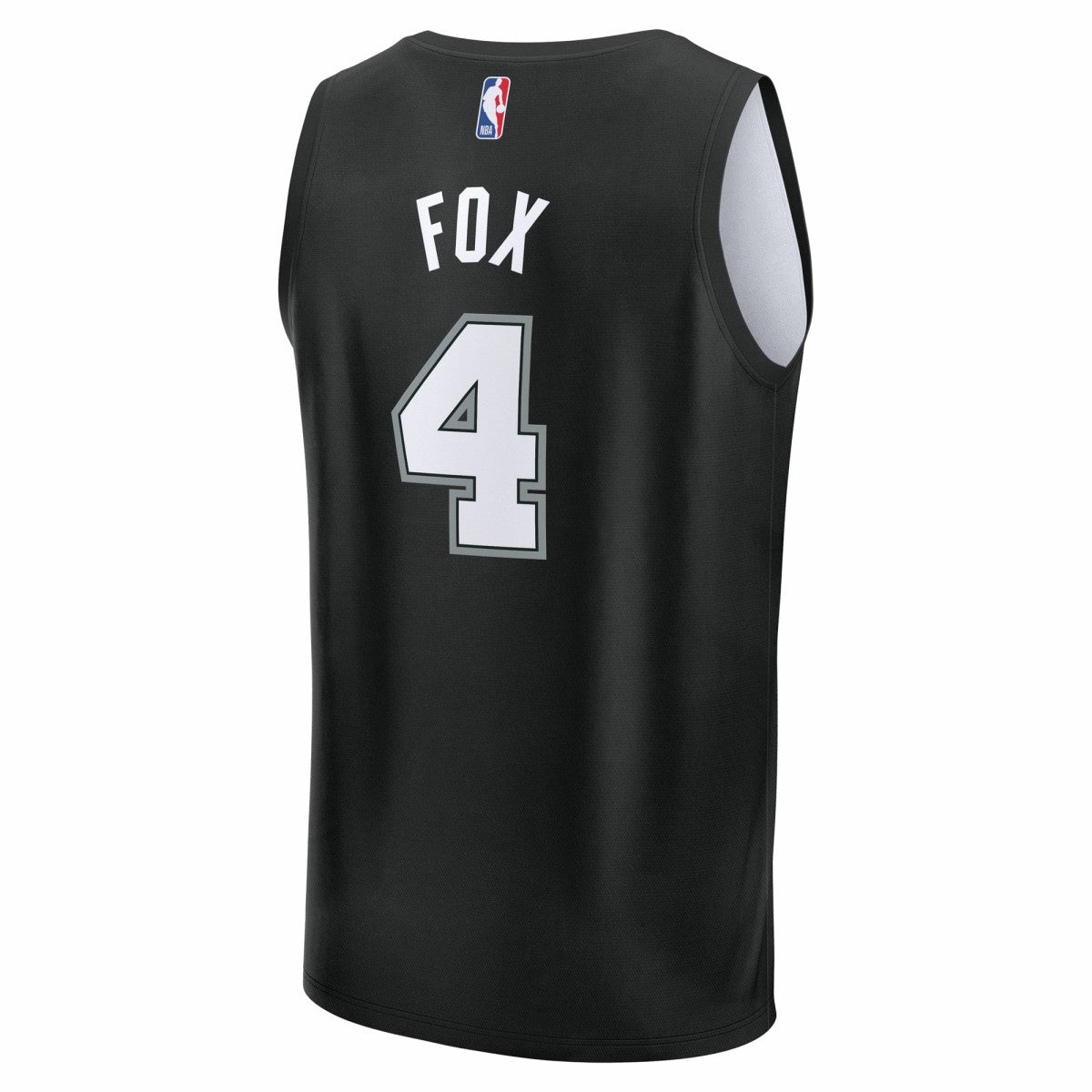 De'Aaron Fox San Antonio Spurs 2025/26 City Edition Fast Break Jersey Black - Fanatics