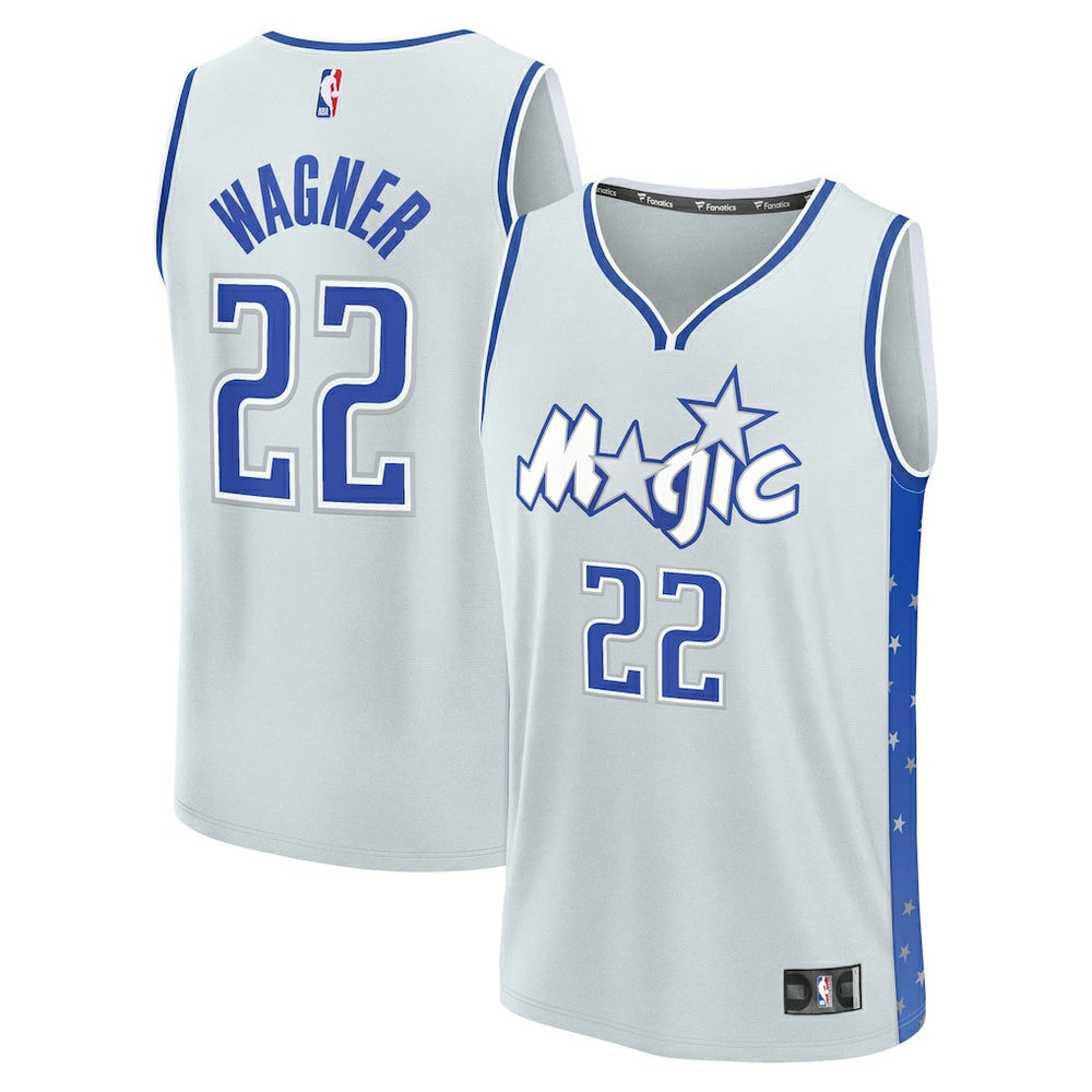 Franz Wagner Orlando Magic 2025/26 City Edition Fast Break Jersey Silver - Fanatics outlet