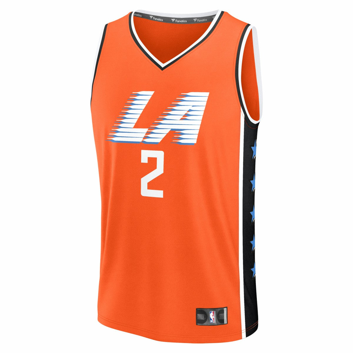 Kawhi Leonard LA Clippers 2025/26 City Edition Fast Break Jersey Orange - Fanatics