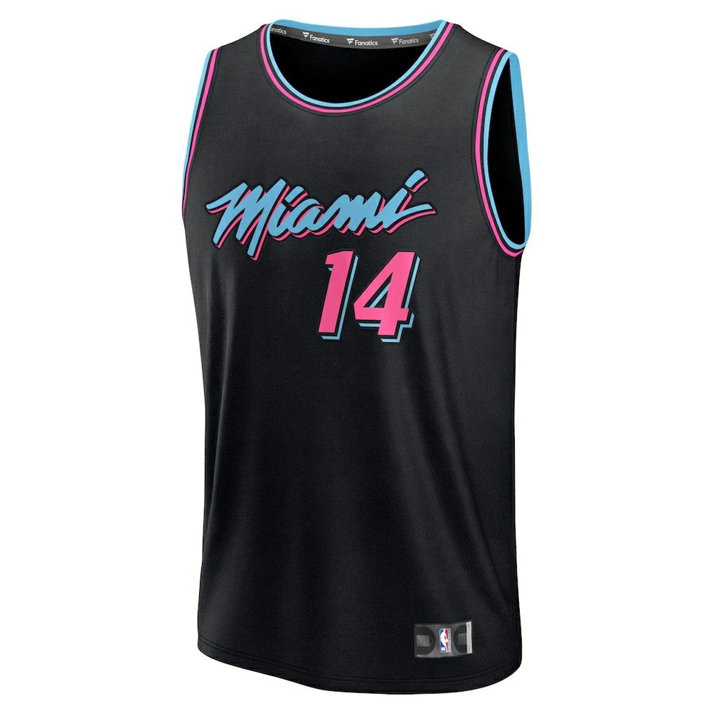 Tyler Herro Miami Heat Youth 2025/26 City Edition Fast Break Jersey Black - Fanatics outlet
