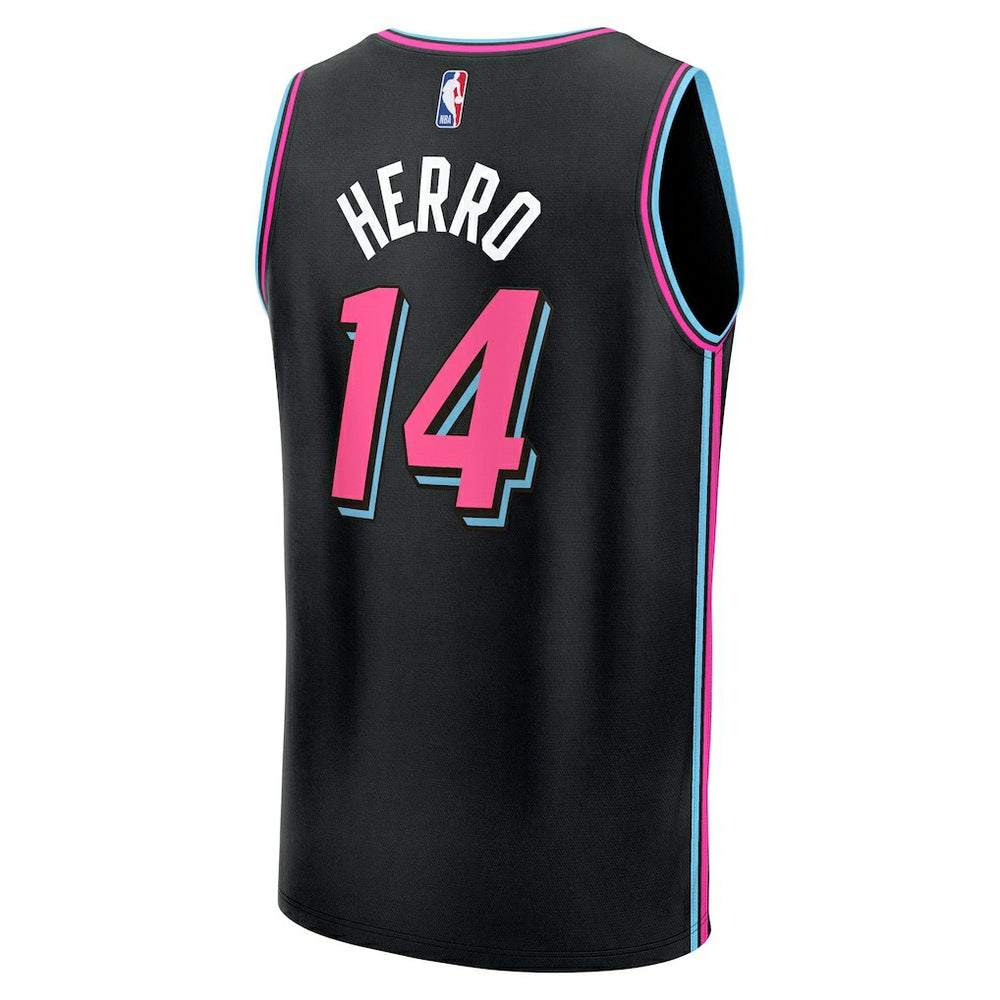 Tyler Herro Miami Heat Youth 2025/26 City Edition Fast Break Jersey Black - Fanatics outlet
