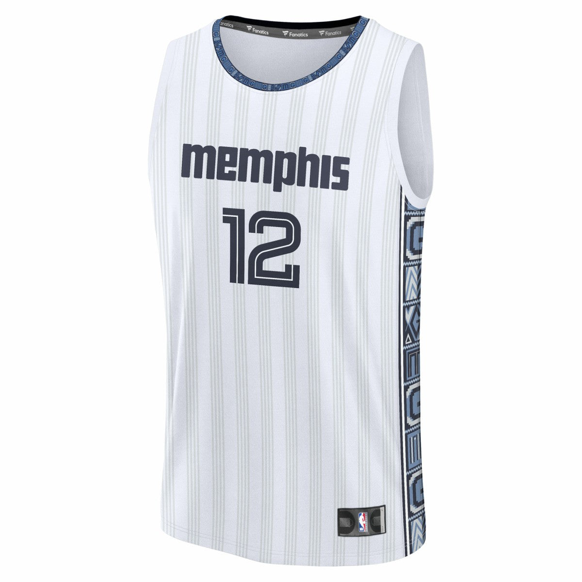 Ja Morant Memphis Grizzlies Youth 2025/26 City Edition Fast Break Jersey White - Fanatics