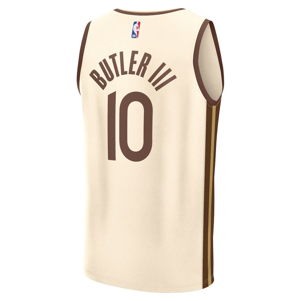 Jimmy Butler III Golden State Warriors Youth 2025/26 City Edition Fast Break Jersey Tan - Fanatics