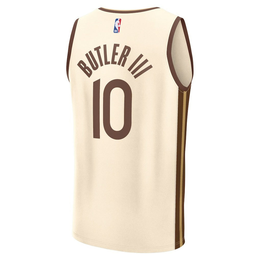 Jimmy Butler III Golden State Warriors Youth 2025/26 City Edition Fast Break Jersey Tan - Fanatics