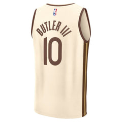 Jimmy Butler III Golden State Warriors Youth 2025/26 City Edition Fast Break Jersey Tan - Fanatics