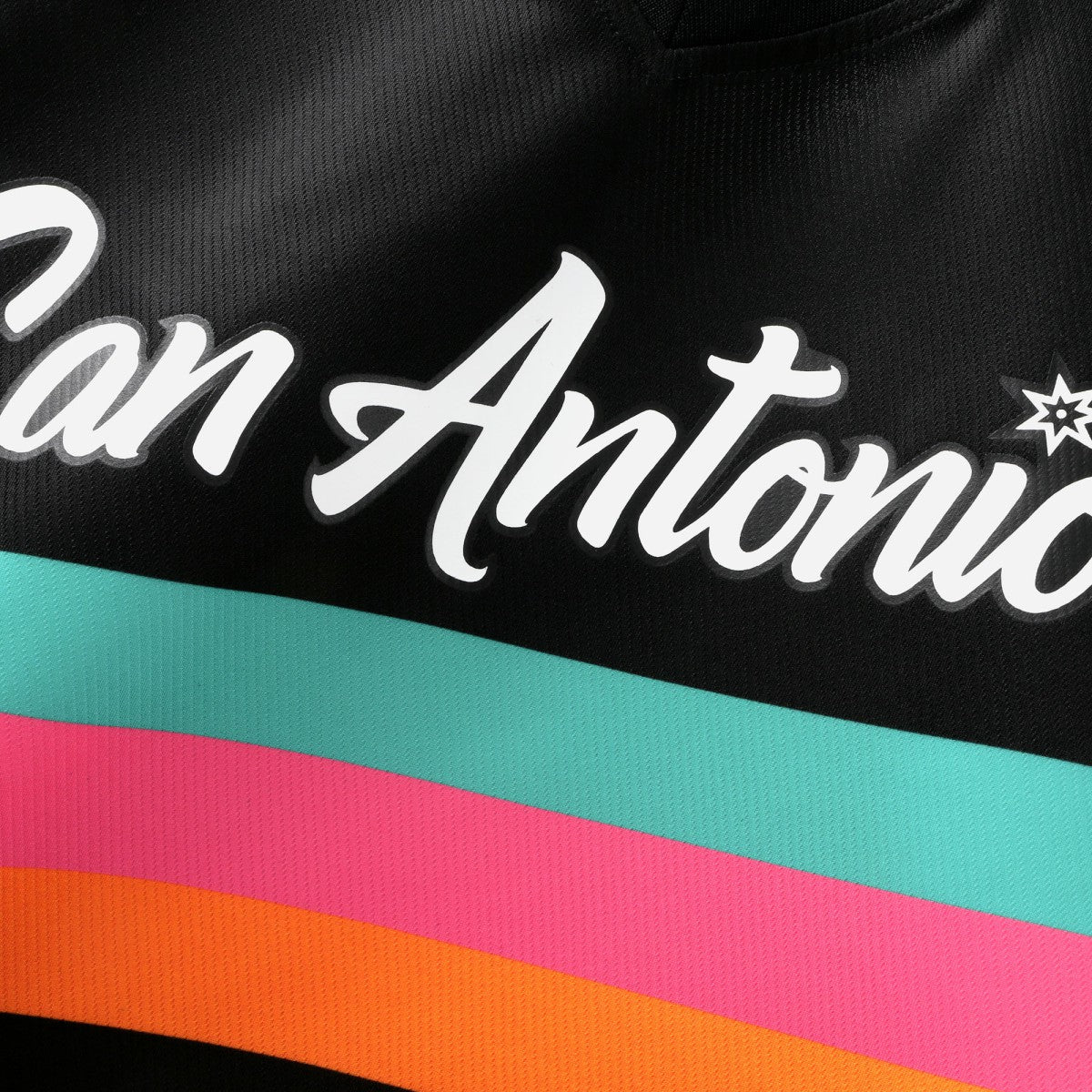 De'Aaron Fox San Antonio Spurs Youth 2025/26 City Edition Fast Break Jersey Black - Fanatics