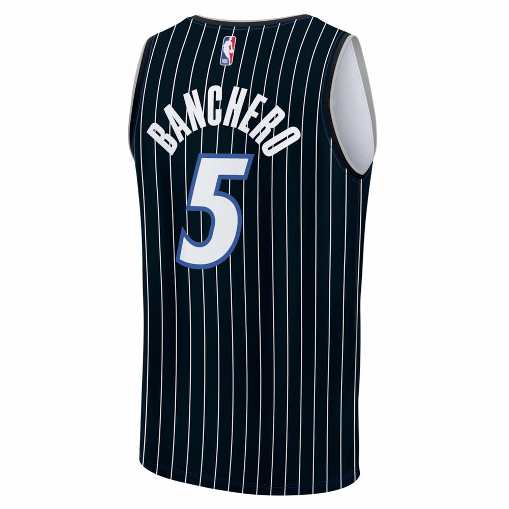 Paolo Banchero Orlando Magic Youth Fast Break Jersey Statement Edition Black - Fanatics