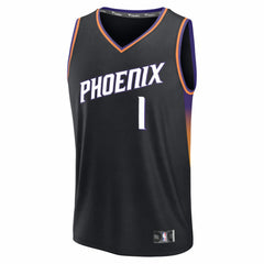 Devin Booker Phoenix Suns Youth Fast Break Jersey Statement Edition Black - Fanatics