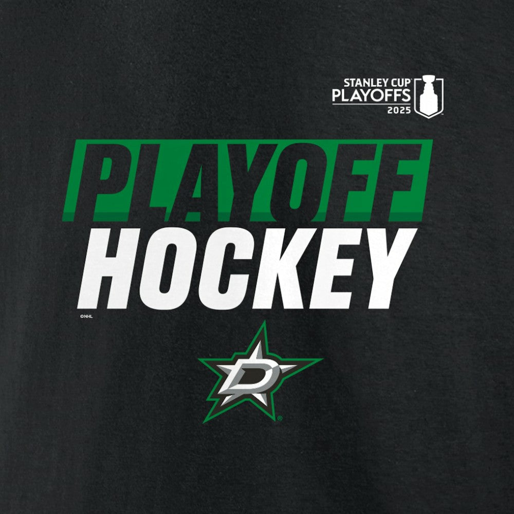 Dallas Stars Fanatics 2025 Stanley Cup Playoffs Breakout Pullover Hoodie - Black | US 203056783