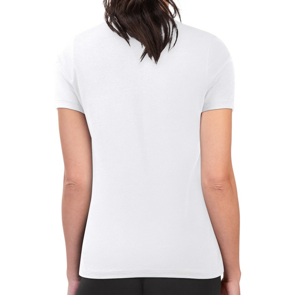 San Francisco Giants G-III 4Her by Carl Banks Women's Super-Slim Fit Lightweight Distressed Baseball Team T-Shirt - White T-shirts