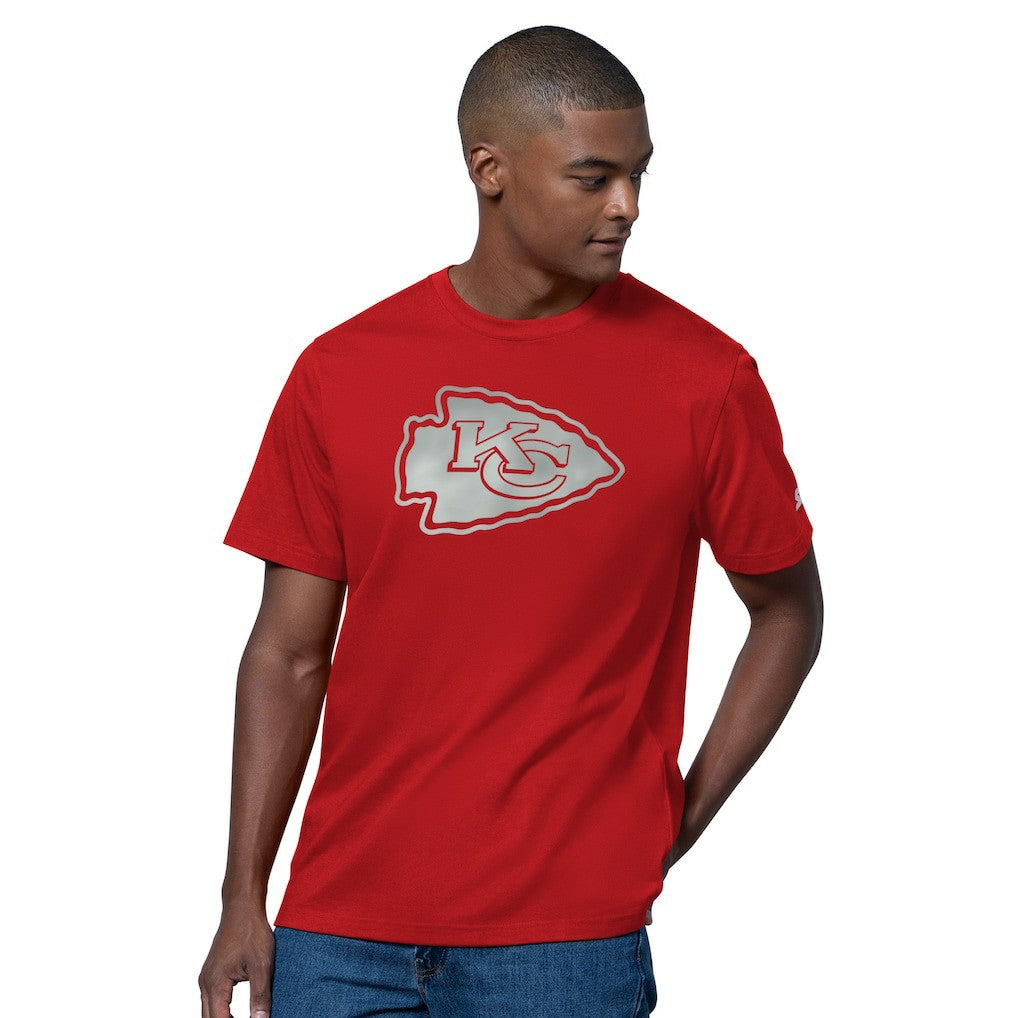 Kansas City Chiefs Starter Thursday Night Gridiron T-Shirt- Red - Red T-shirts